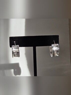 Tiffany & Co Sterling Silver Hoop Earrings